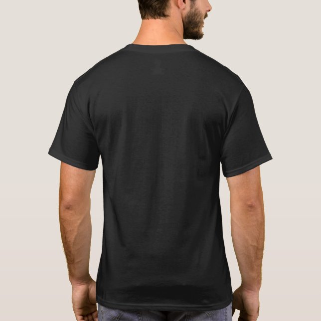 T-shirt Symbole de l'arc de l'œil de la lune verte (Dos)