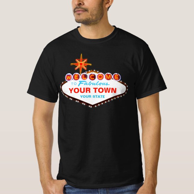 T-shirt SYMBOLE DE Las Vegas (Devant)