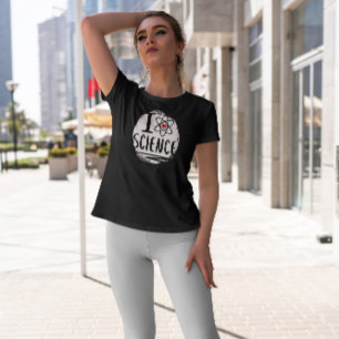 T-shirt Symbole de l'atmosphère d'amour scientifique