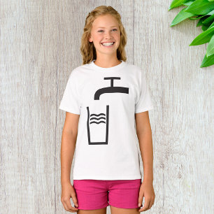 T-shirt Symbole de l'eau du robinet