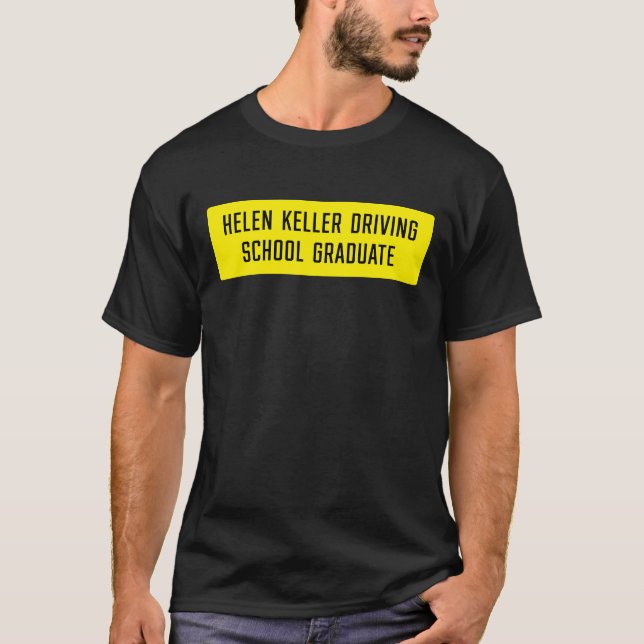 T-shirt Symbole de l'école de conduite Helen Keller (Devant)