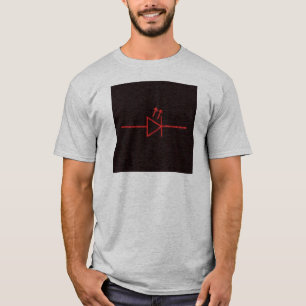T-shirt Symbole de LED