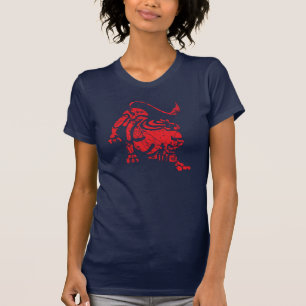 T-shirt Symbole de Leo Zodiac Grunge Juillet 23 - Août 22