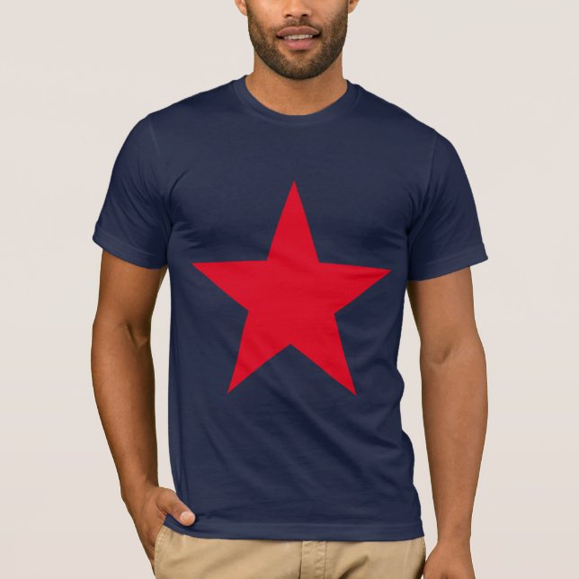 T-shirt Symbole de l'Étoile rouge de l'Armée patriotique (Devant)