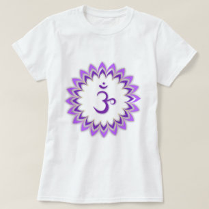 T-shirt Symbole de l'OM/couronne Chakra