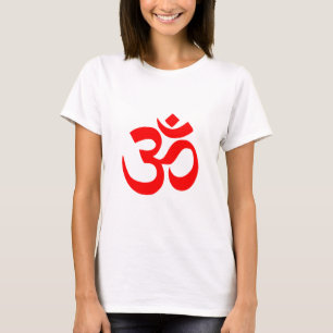 T-shirt Symbole de l'OM Shanti OM Aum Namah Shivay Omkara
