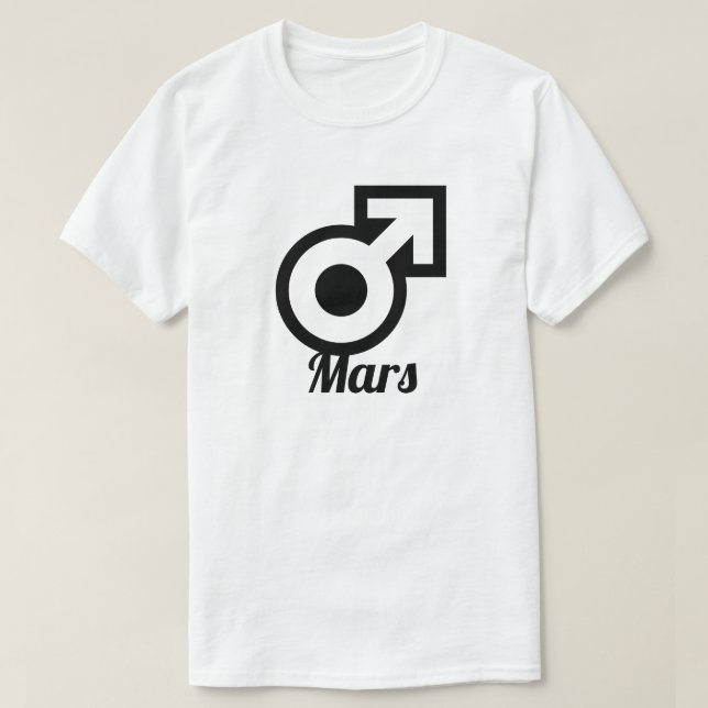 T-shirt Symbole de Mars (Design devant)