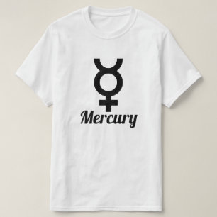 T-shirt Symbole de mercure