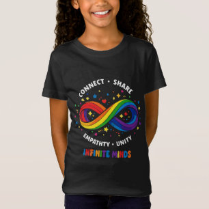 T-Shirt Symbole de neurodiversité Infinity Rainbow - Infin
