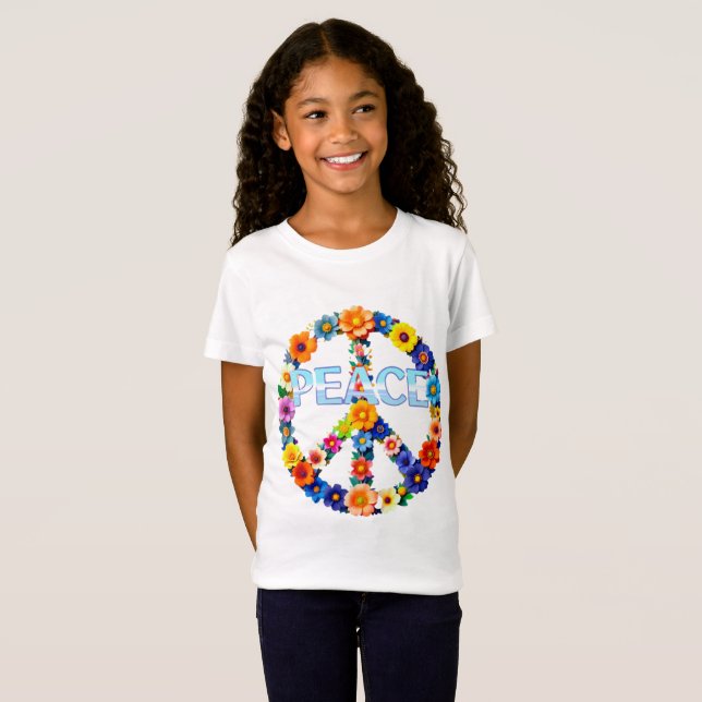 T-Shirt SYMBOLE DE PAIX (Devant entier)