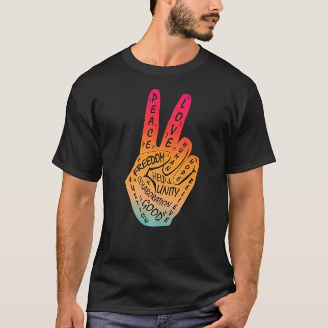T-shirt Symbole de paix 29 (Devant)