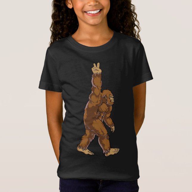 T-Shirt SYMBOLE DE PAIX Bigfoot (Devant)