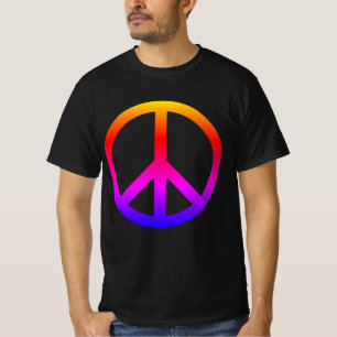 T-shirt Symbole de paix coloré