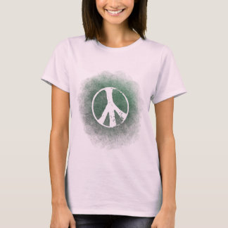 T-shirt Symbole de paix Grunge Style Dames Bio
