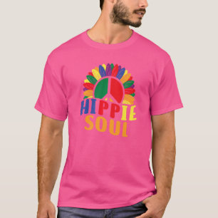 T-shirt Symbole de paix Hippie Soul Daisy Fleur pour les h