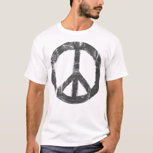 T-shirt Symbole de paix Retro Vintage
