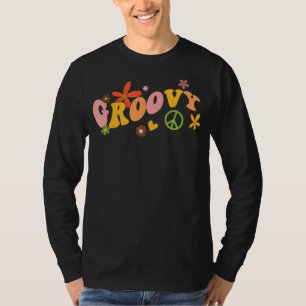 T-shirt SYMBOLE DE PAIX super Aimer Retro 60s les années 7