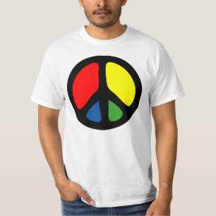 T-shirt Symbole de paix Super hippy