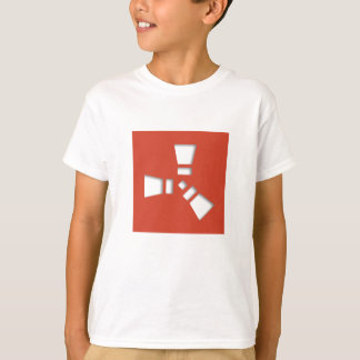 T-SHIRT SYMBOLE DE POINTE ÉVITÉ SUR L'OMBRE ROUGE