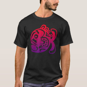 T-shirt Symbole de poisson Culture Haka Kia Ora Danse Nouv