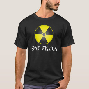 T-shirt Symbole de radiation de fission
