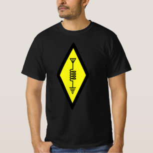 T-shirt Symbole de radio amateur international HamRadio Mi