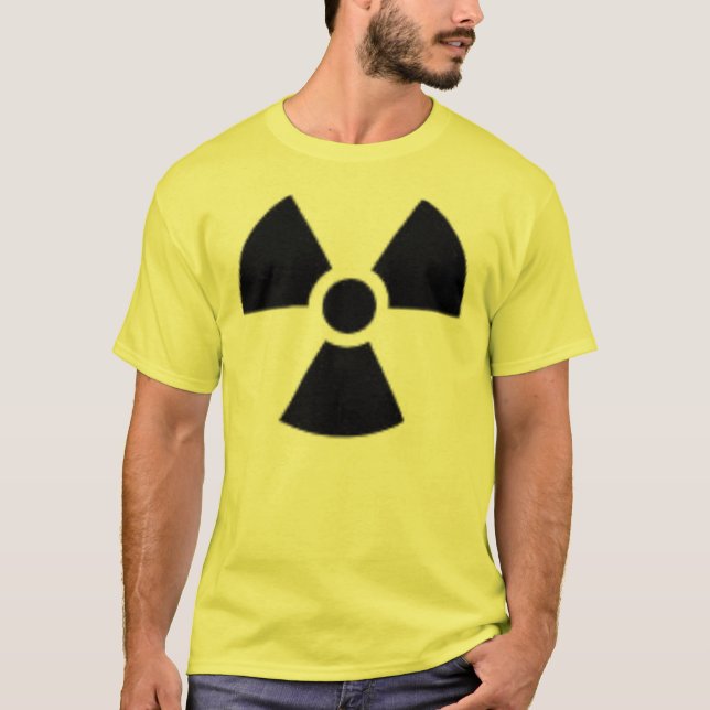 T-shirt Symbole de rayonnement (Devant)