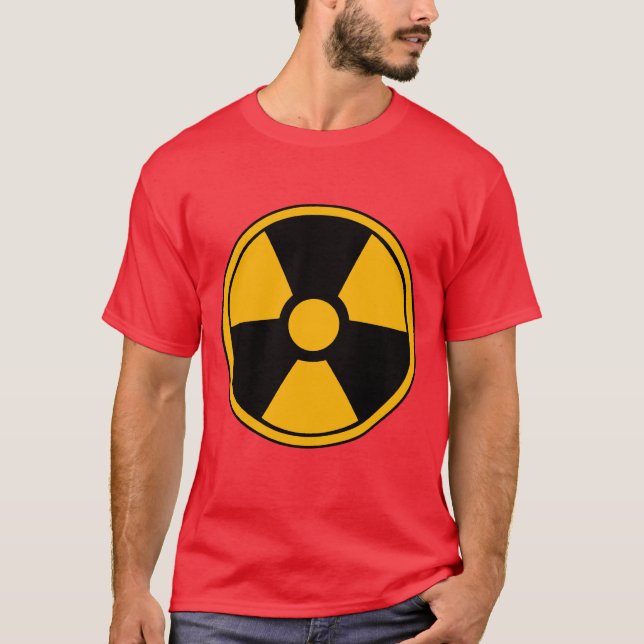 T-shirt Symbole de rayonnement (Devant)