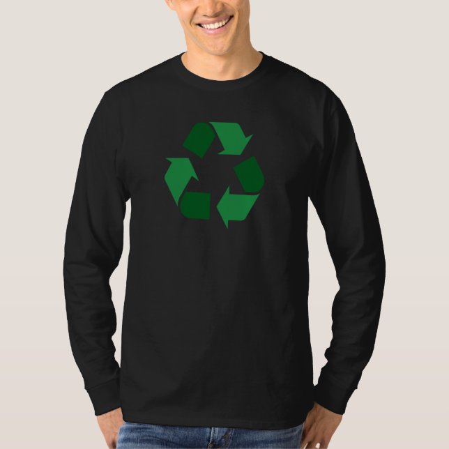 T-shirt Symbole de recyclage (Devant)