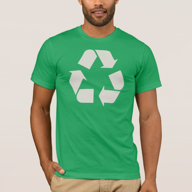 T-shirt Symbole de recyclage (Devant)