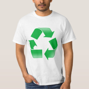 T-SHIRT SYMBOLE DE RECYCLAGE VERT