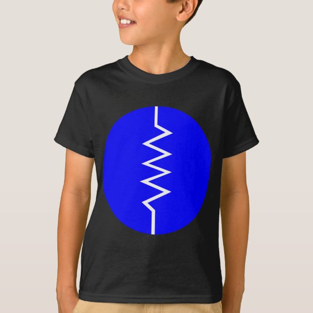 T-shirt Symbole de résistance - Cerclé (Devant)