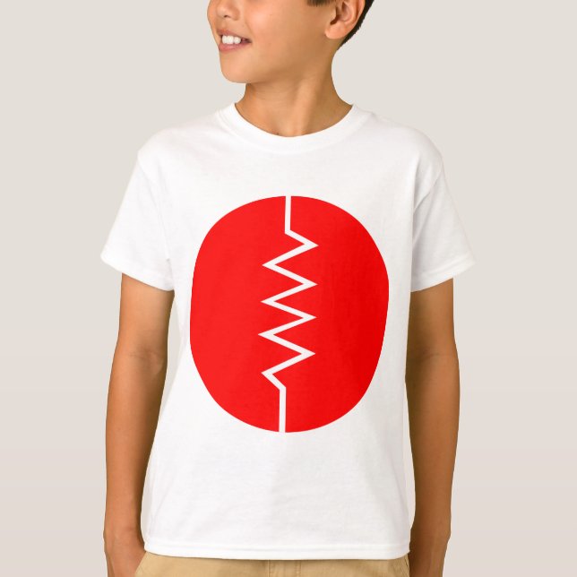 T-shirt Symbole de résistance - Cerclé (Devant)
