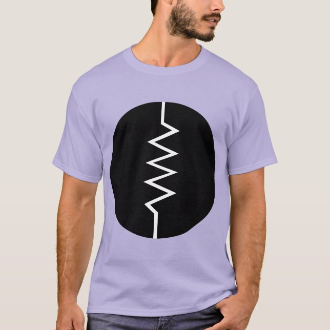 T-shirt Symbole de résistance - Cerclé (Devant)