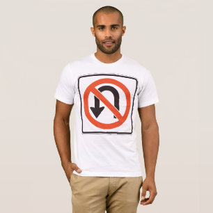 T-SHIRT SYMBOLE DE ROUTE DE SÉCURITÉ DE LA CIRCULATION
