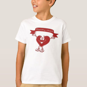 T-shirt Symbole de sensibilisation de l'homme du coeur sai
