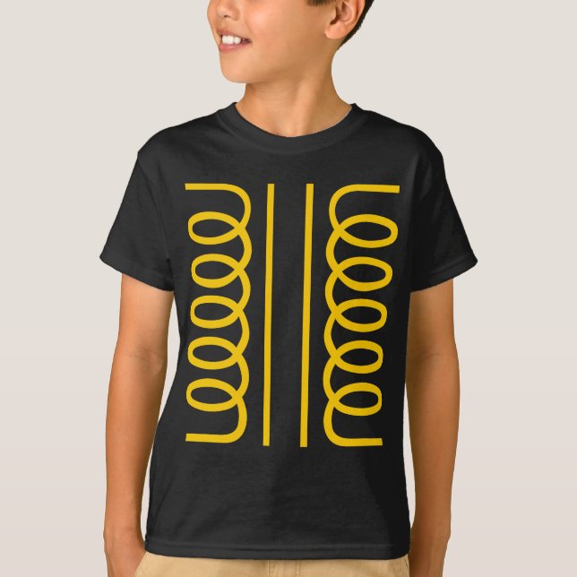 T-shirt Symbole de transformateur électrique (Devant)