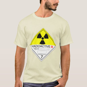 T-shirt Symbole de transport des matières radioactives Cat
