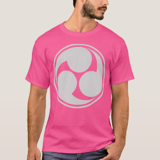 T-shirt Symbole de trinité japonais Mitsu Tomoe Arts marti