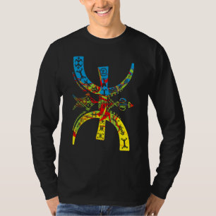 T-shirt Symbole de Yaz Tifinagh Amazigh, peuple amazigh