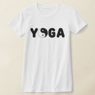 T-shirt Symbole de Yoga Yin et Yang