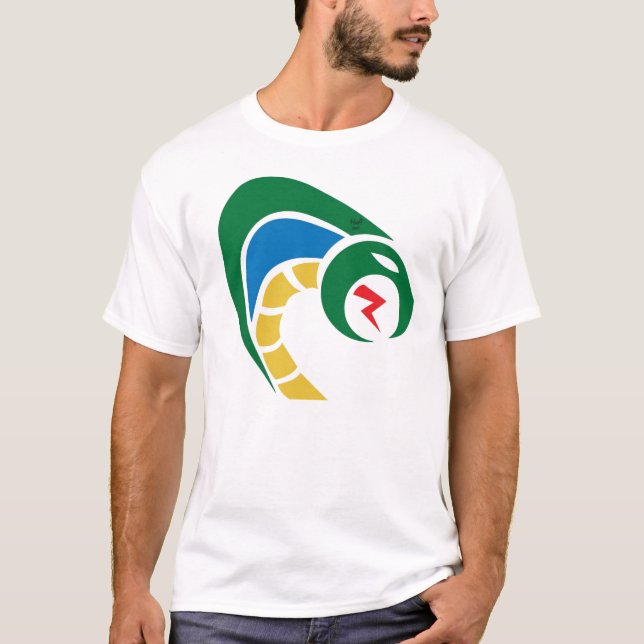T-shirt Symbole de zodiaque de serpent (Devant)