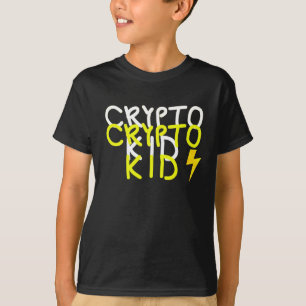 T-shirt Symbole d'énergie pour enfant Crypto Funky