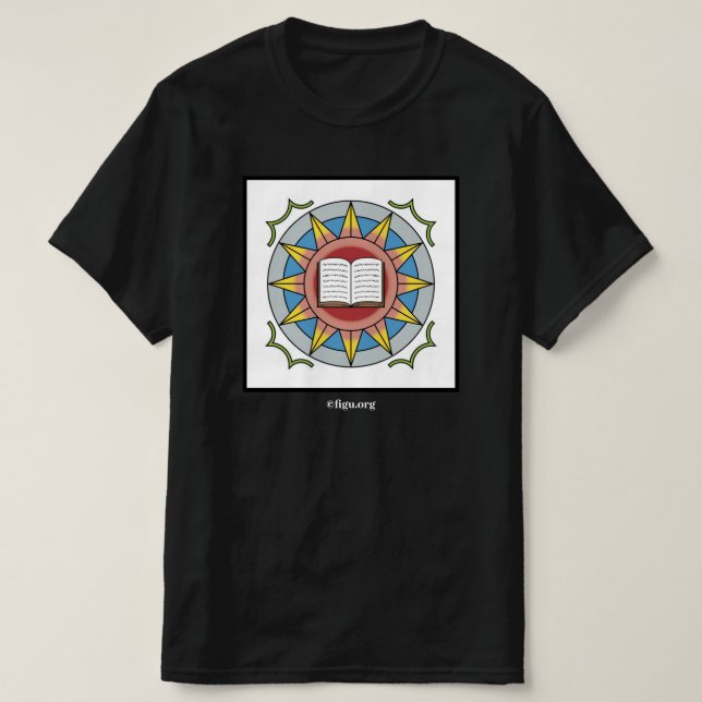 T-shirt Symbole d'enseignement de l'énergie de création (Design devant)