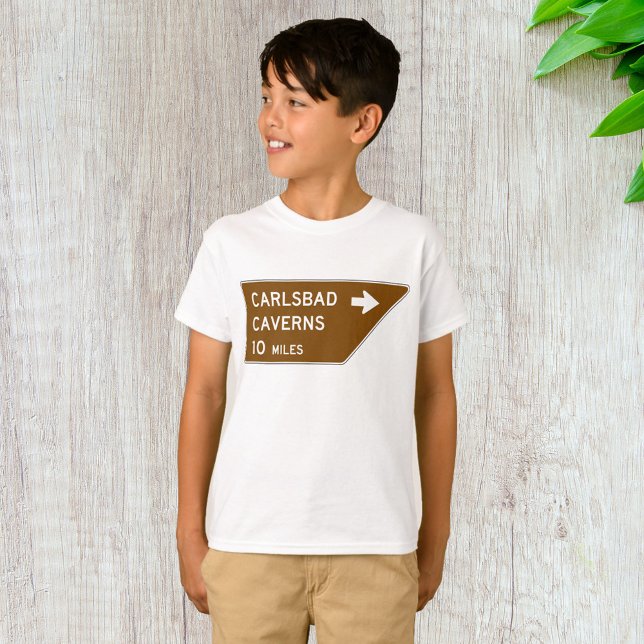 T-shirt Symbole des grottes de Carlsbad (Créateur téléchargé)