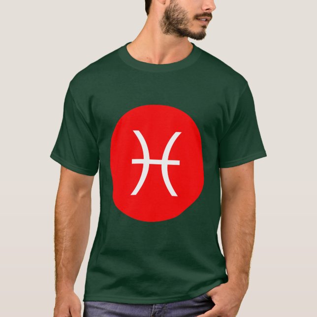 T-shirt Symbole des Poissons (Devant)