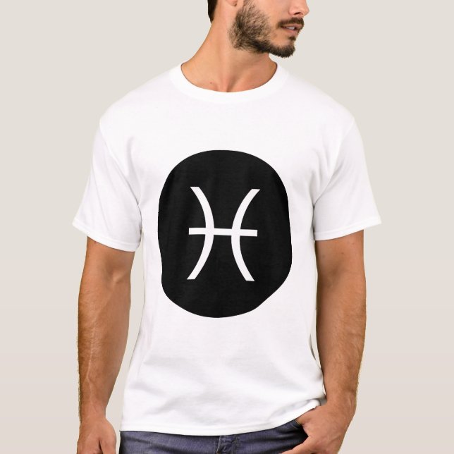 T-shirt Symbole des Poissons (Devant)