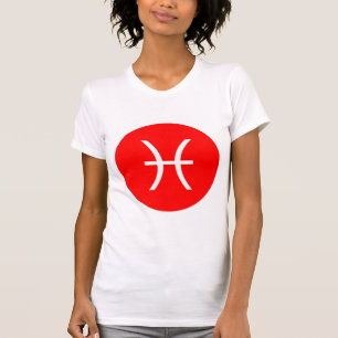 T-shirt Symbole des Poissons - Customisé