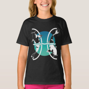 T-shirt Symbole des Poissons - Symbole zodiaque astrologiq