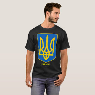 T-shirt Symbole d'État princier Volodymyr la Grande Ukrain